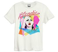 Amplified Blondie Ahoy 80s Women's T-Shirt, White, 2X