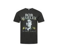 Amplified Bob Marley Nine Mile Charcoal T-shirt (XX)