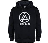 Amplified Circle Logo Linkin Park Hoodie in Black | Size: Large Amplified Black L