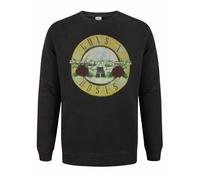 Amplified Clothing Black Guns N Roses Sweatshirt Mens