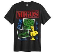 Amplified Clothing Black Migos Short Sleeved T-Shirt Mens