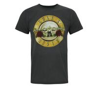 Amplified Clothing Grey Guns N Roses Short Sleeved T-Shirt Mens
