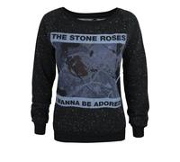 Amplified Clothing Stone Roses I Wanna Be Adored Print Sweatshirt Womens