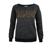 Amplified Clothing Black Ac/Dc Sweatshirt Womens