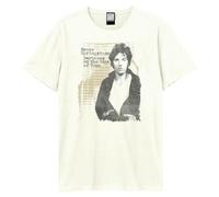 Amplified Darkness Edge of Town Bruce Springsteen T-Shirt Vintage White L Graphic Print