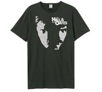Amplified Darryl Hall & John Oates Charcoal M Cotton Graphic Tee