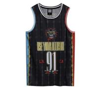 Amplified - Dust N Bones Basketball Jersey - Men, Black, XS
