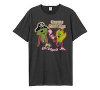 Amplified Era Vulgaris Queens of The Stone Age T-Shirt Charcoal Size S