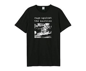 Amplified Fire Rage Against The Machine Monk T-Shirt XL Black
