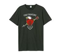 Amplified Foo Fighters Eagle Tattoo Charcoal T-Shirt (XL)