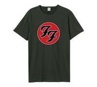 FOO FIGHTERS - - Double F Log - Large - New T Shirts - Z600z