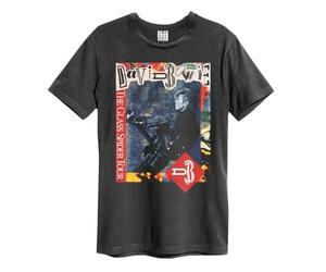 Amplified Glass Spider Tour David Bowie T-Shirt Charcoal XL Cotton Graphic Print