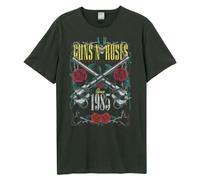 Amplified Guns N Roses Big Guns T-Shirt 3XL Charcoal