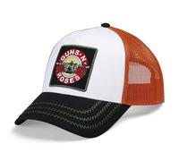 Guns N' Roses - Logo White Black Orange - Cap - orange - Onesize - 60% Cotton, 40% Polyester Onesize
