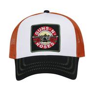 Amplified Guns N Roses Trucker Cap / One Size White/Orange/Black GD2997