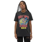 GUNS N ROSES - USE YOUR ILLUSION 93/92 AMPLIFIED VINTAGE CHARCOAL X LA - T-shirt