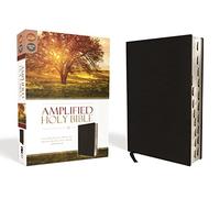 Amplified Holy Bible, Bonded Leather, Black, Thumb Indexed: Captures the Full Meaning Behind the Original Greek and Hebrew