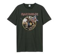 Amplified Iron Maiden Trooper T-Shirt - Charcoal (L)