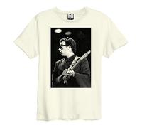 Amplified Joe Wise Elvis Costello Graphic Tee Shirt Crew Neck Vintage White XL