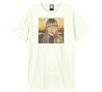 Amplified Joni Mitchell T Shirt Clouds Official Unisex White L
