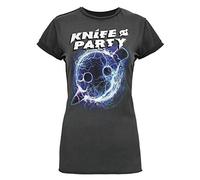 Amplified Knife Party Women's T-Shirt Charcoal