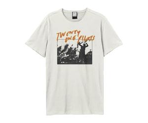 Amplified Live Twenty One Pilots Graphic Tee Shirt - Vintage White XL