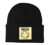 Amplified Logo Knitted Hat - BandMerch, Band Accessory for Men, Women, Children, Unisex, Spring, Summer, Autumn, Winter, Music Fan, Festival, Nirvana, One Size