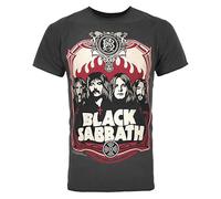 Amplified Unisex Adult 1972 Black Sabbath T-Shirt GD3280