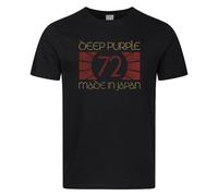 Amplified Men's 1972 Deep Purple T-Shirt in Black | Size: Medium Amplified Black M