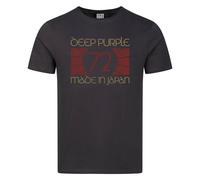 Amplified Men's 1972 Deep Purple T-Shirt in Charcoal | Size: Medium Amplified Charcoal M