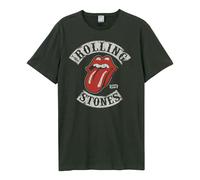 Amplified Men's 1978 Tour The Rolling Stones T-Shirt in Charcoal | Size: Medium Amplified Charcoal M
