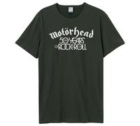 Amplified Men's 50th Lock Up Motorhead T-Shirt in Charcoal | Size: Medium Amplified Charcoal M