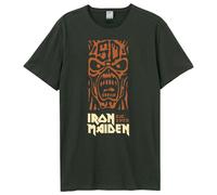 Amplified Mens 50th Totem Pole Iron Maiden T-Shirt GD3182