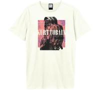 90s Frontman Kurt Cobain T-Shirt Amplified White S
