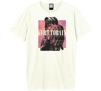 90s Frontman Kurt Cobain T-Shirt Amplified White XS