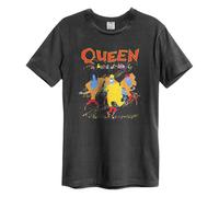 Amplified Men's A Kind Of Magic Queen T-Shirt in Charcoal | Size: XL Amplified Charcoal XL