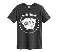 Ace Cards Motorhead T-Shirt Amplified Charcoal M