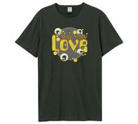 All You Need Is Love The Beatles T-Shirt Amplified Charcoal M