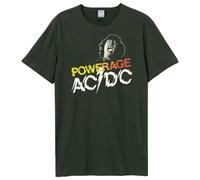 Amplified Men's Angus Powerage AC DC T-Shirt in Charcoal | Size: XS Amplified Charcoal XS