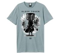 Amplified Men's Axe Samarui Sleep Token T-Shirt in Pale Blue | Size: Medium Amplified Pale Blue M