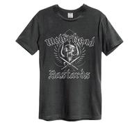 Amplified Men's Bastards Motorhead T-Shirt in Charcoal | Size: 2XL Amplified Charcoal 2XL