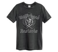 Amplified Men's Bastards Motorhead T-Shirt in Charcoal | Size: XS Amplified Charcoal XS