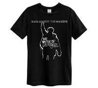 Amplified Men's Battle Of LA Rage Against The Machine T-Shirt in Charcoal | Size: XL Amplified Charcoal XL