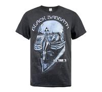 Amplified Mens Black Sabbath US Tour 78 T-shirtS Charcoal NS5159