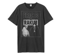 Amplified Men's Blackout Eric B. & Rakim T-Shirt in Charcoal | Size: 3XL Amplified Charcoal 3XL