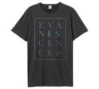 Amplified Men's Block Evanescence T-Shirt in Charcoal | Size: Medium Amplified Charcoal M