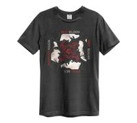 Amplified Men's Blood Sugar Sex Magik Red Hot Chili Peppers T-Shirt in Charcoal | Size: Medium Amplified Charcoal M