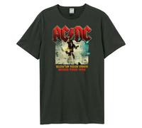 Amplified Men's Blow Up Your Video AC DC T-Shirt in Charcoal | Size: 2XL Amplified Charcoal 2XL
