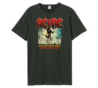 Amplified Men's Blow Up Your Video AC DC T-Shirt in Charcoal | Size: XS Amplified Charcoal XS