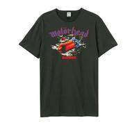 Bomber Motorhead T-Shirt Amplified Charcoal M